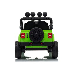 Auto Elettrica Bambini Jeep Wrangler Rubicon 12V Verde Telecomando