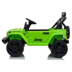 Auto Elettrica Bambini Jeep Wrangler Rubicon 12V Verde Telecomando