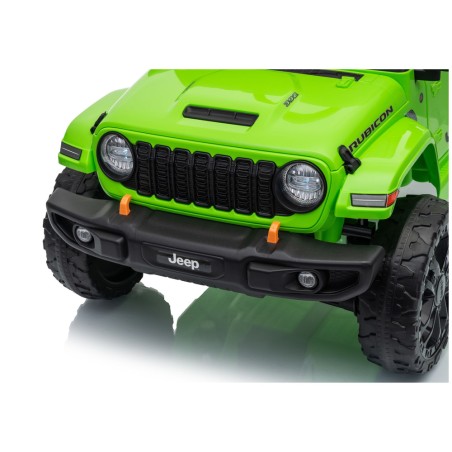 Auto Elettrica Bambini Jeep Wrangler Rubicon 12V Verde Telecomando