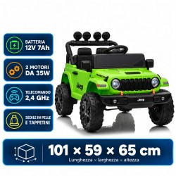 Auto Elettrica Bambini Jeep...