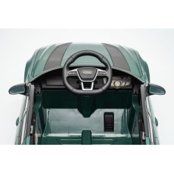 Auto Elettrica Bambini Audi RS6 Avant GT 12V VERDE 1-4 Anni Telecomando LED