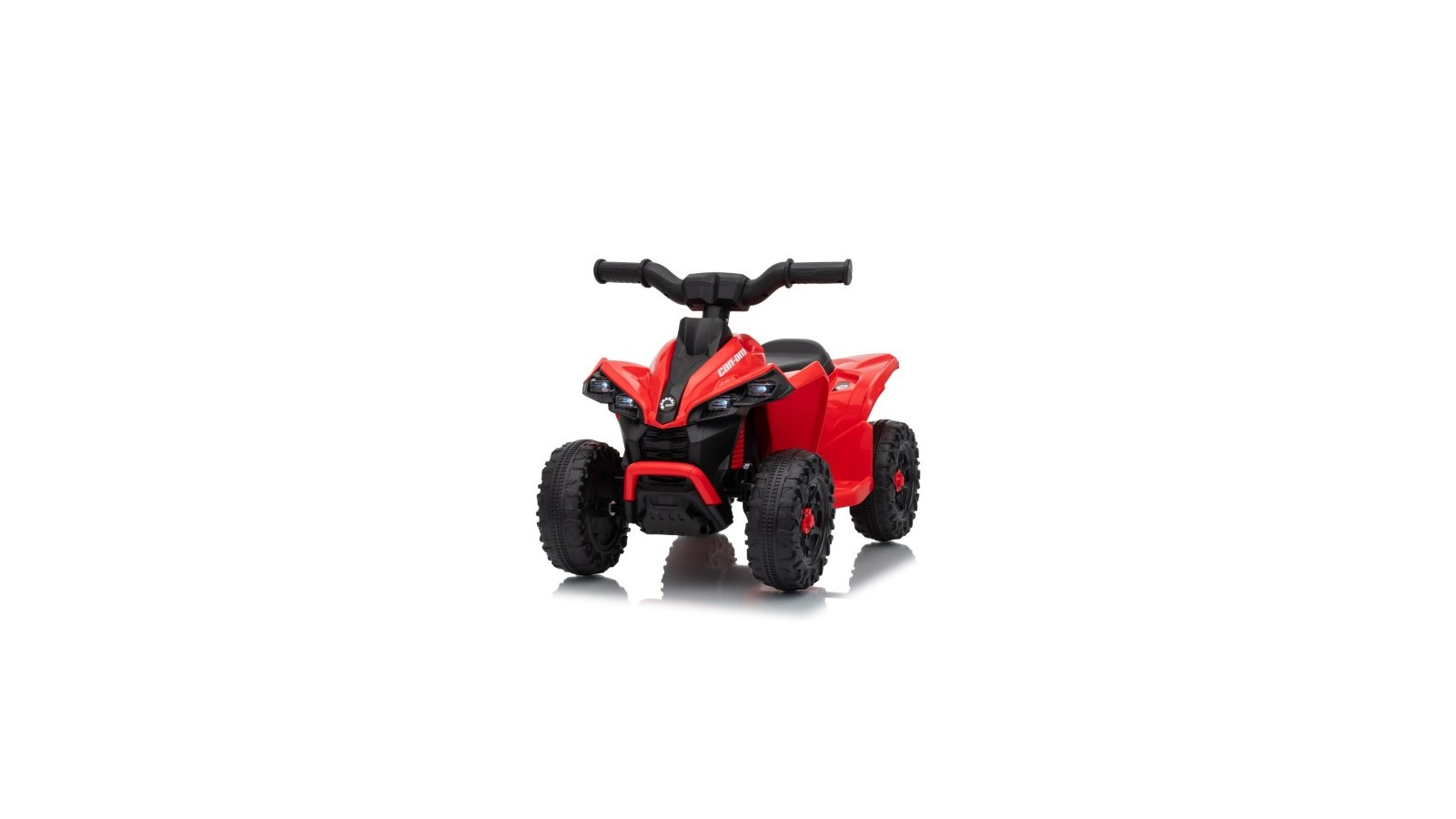 TOYSCAR Quad Elettrico Bambini Can-Am Renegade 12V Bluetooth MP3 Rosso