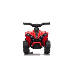 TOYSCAR Quad Elettrico Bambini Can-Am Renegade 12V Bluetooth MP3 Rosso