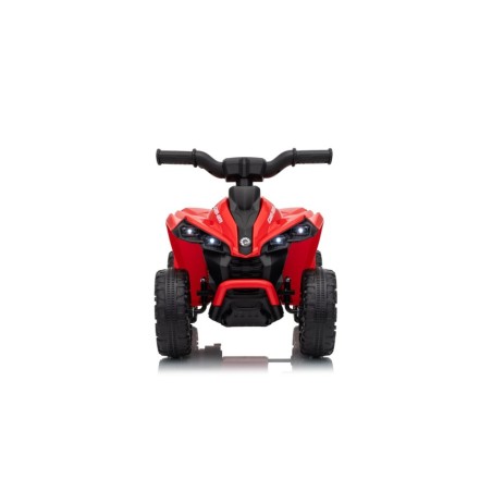 TOYSCAR Quad Elettrico Bambini Can-Am Renegade 12V Bluetooth MP3 Rosso