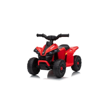 TOYSCAR Quad Elettrico Bambini Can-Am Renegade 12V Bluetooth MP3 Rosso