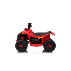 TOYSCAR Quad Elettrico Bambini Can-Am Renegade 12V Bluetooth MP3 Rosso