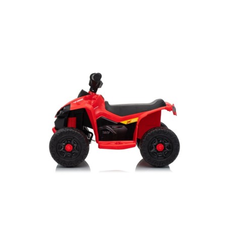 TOYSCAR Quad Elettrico Bambini Can-Am Renegade 12V Bluetooth MP3 Rosso