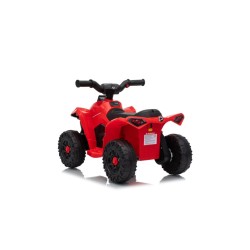 TOYSCAR Quad Elettrico Bambini Can-Am Renegade 12V Bluetooth MP3 Rosso