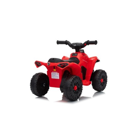 TOYSCAR Quad Elettrico Bambini Can-Am Renegade 12V Bluetooth MP3 Rosso