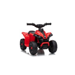 TOYSCAR Quad Elettrico Bambini Can-Am Renegade 12V Bluetooth MP3 Rosso