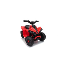 TOYSCAR Quad Elettrico Bambini Can-Am Renegade 12V Bluetooth MP3 Rosso