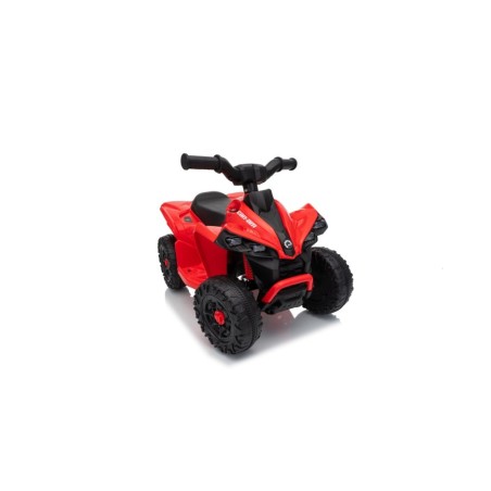 TOYSCAR Quad Elettrico Bambini Can-Am Renegade 12V Bluetooth MP3 Rosso