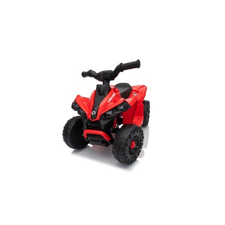 TOYSCAR Quad Elettrico Bambini Can-Am Renegade 12V Bluetooth MP3 Rosso