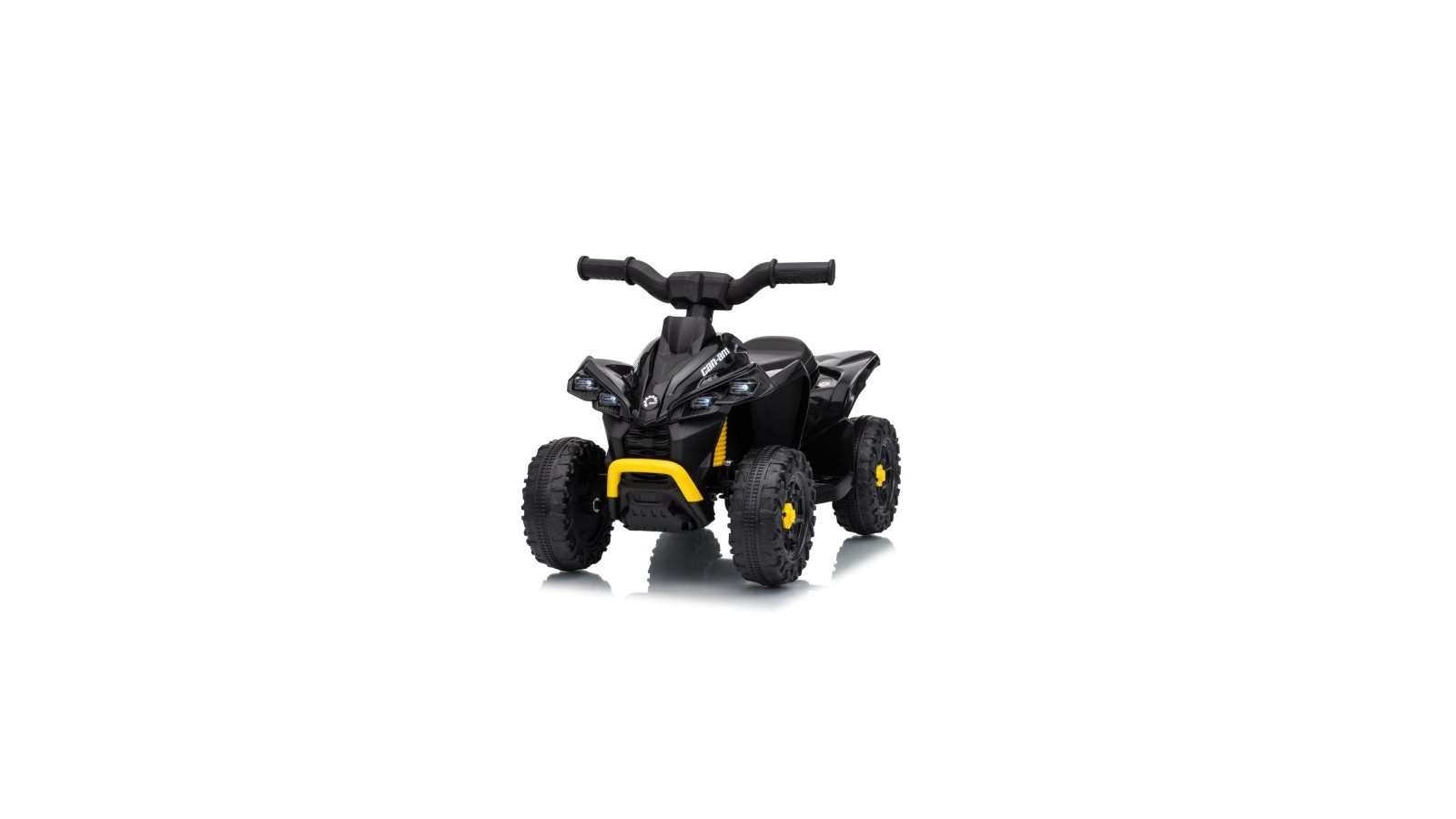 TOYSCAR Quad Elettrico Bambini Can-Am Renegade 12V Bluetooth MP3 Nero