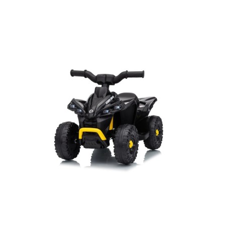 TOYSCAR Quad Elettrico Bambini Can-Am Renegade 12V Bluetooth MP3 Nero