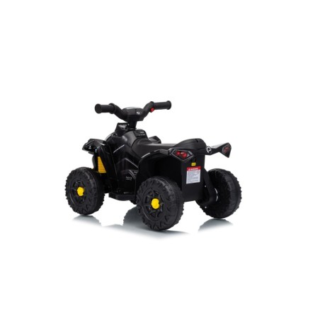 TOYSCAR Quad Elettrico Bambini Can-Am Renegade 12V Bluetooth MP3 Nero