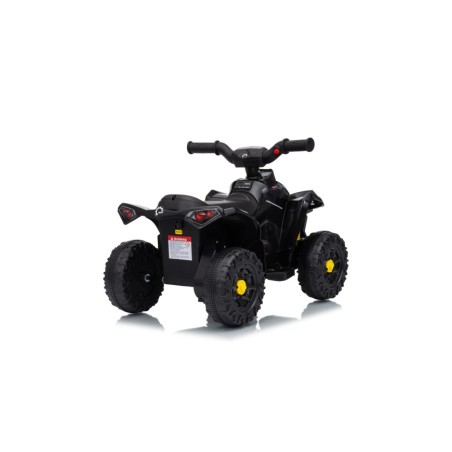 TOYSCAR Quad Elettrico Bambini Can-Am Renegade 12V Bluetooth MP3 Nero