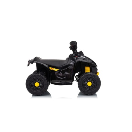 TOYSCAR Quad Elettrico Bambini Can-Am Renegade 12V Bluetooth MP3 Nero