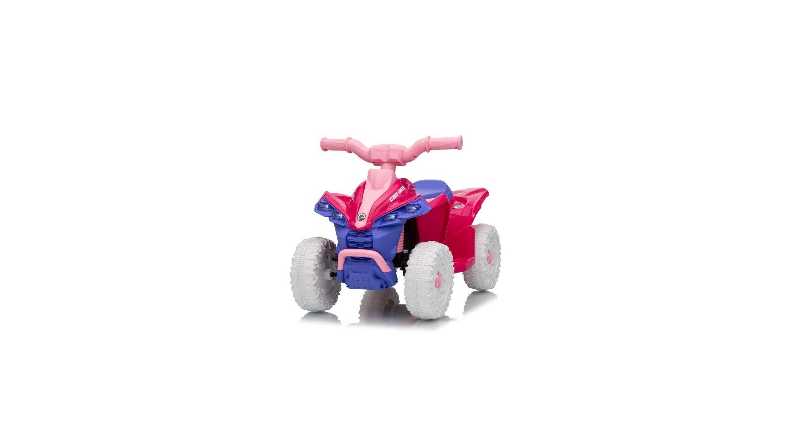 TOYSCAR Quad Elettrico Bambini Can-Am Renegade 12V Bluetooth MP3 Rosa