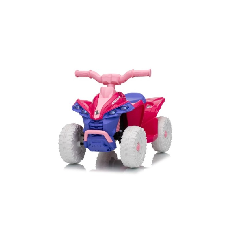 TOYSCAR Quad Elettrico Bambini Can-Am Renegade 12V Bluetooth MP3 Rosa