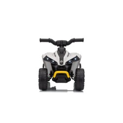 TOYSCAR Quad Elettrico Bambini Can-Am Renegade 12V Bluetooth MP3 Bianco