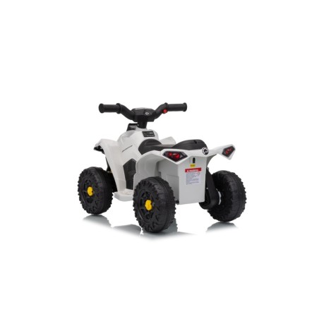 TOYSCAR Quad Elettrico Bambini Can-Am Renegade 12V Bluetooth MP3 Bianco