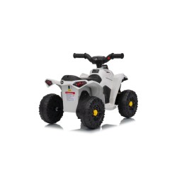 TOYSCAR Quad Elettrico Bambini Can-Am Renegade 12V Bluetooth MP3 Bianco