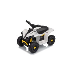 TOYSCAR Quad Elettrico Bambini Can-Am Renegade 12V Bluetooth MP3 Bianco