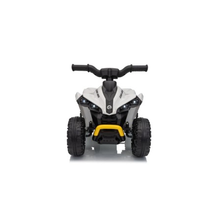 TOYSCAR Quad Elettrico Bambini Can-Am Renegade 12V Bluetooth MP3 Bianco
